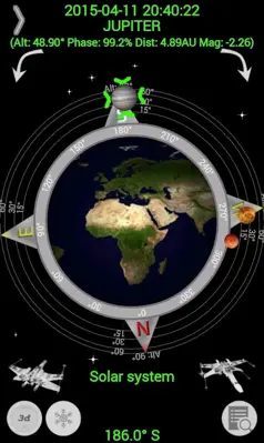 Planet Finder android App screenshot 12